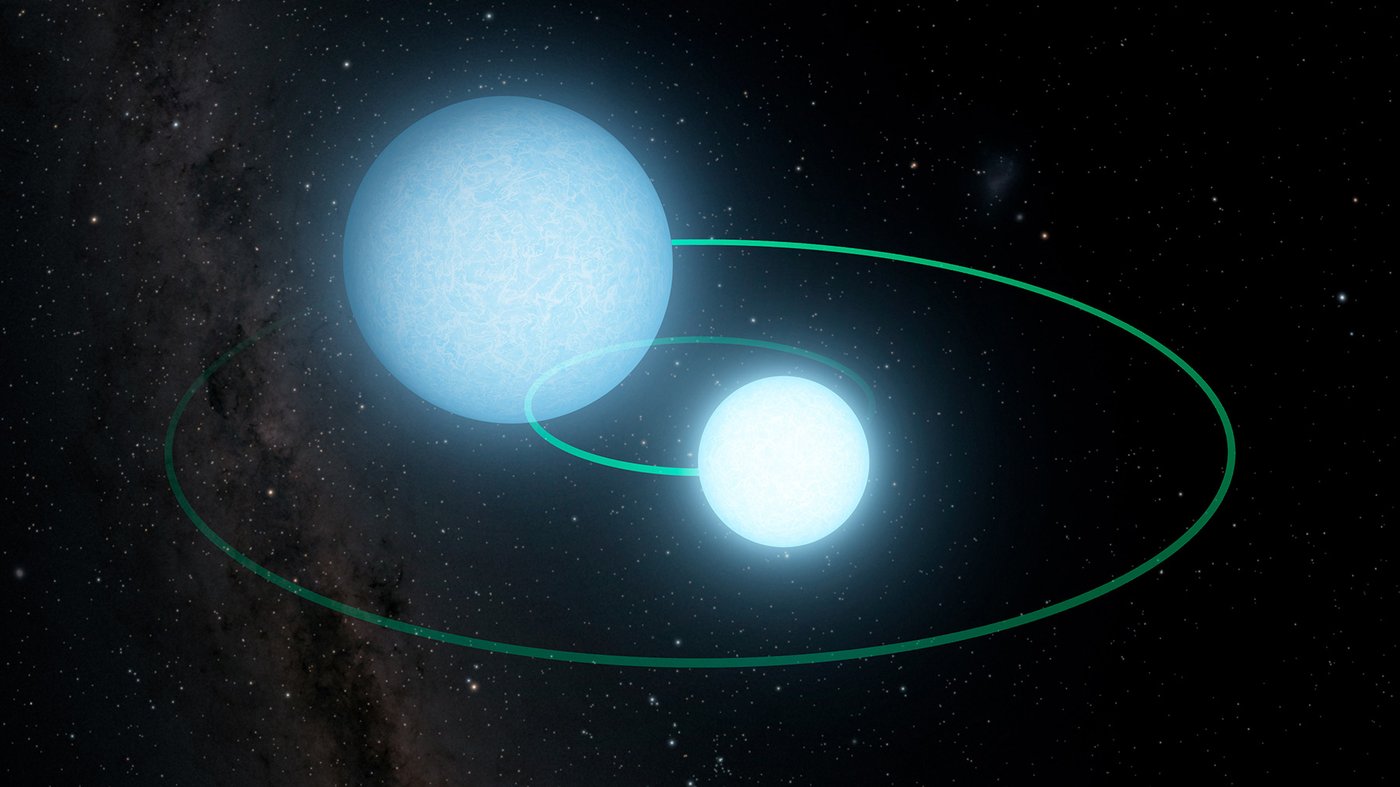 Artwork of white dwarfs