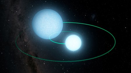 Artwork of white dwarfs
