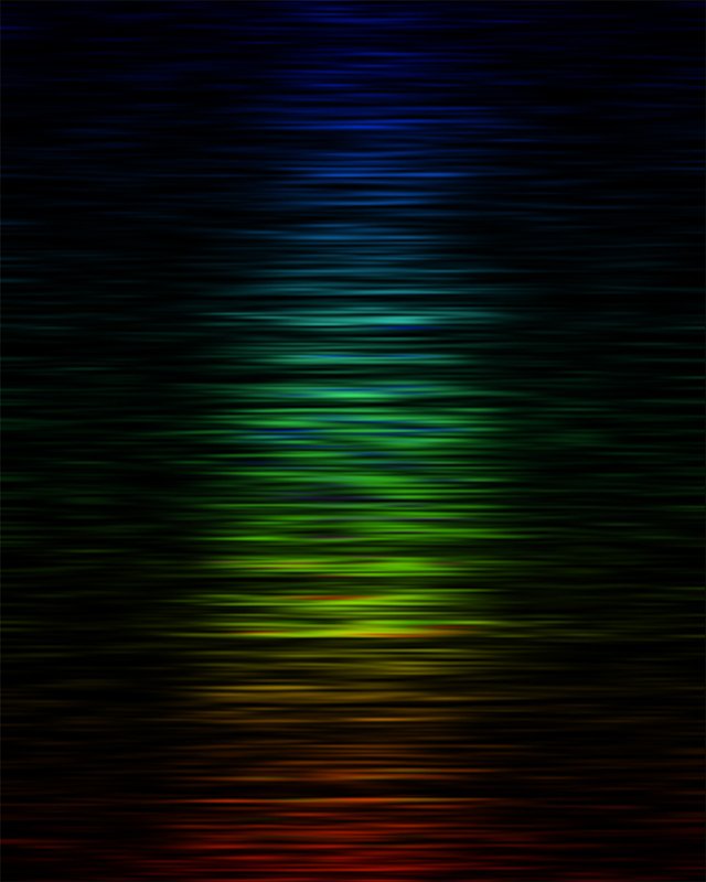 Dynamic spectrum of the FRB