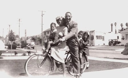 Grant D. Venerable and Thelma Venerable with children Lloyd, Grant, and Lynda.