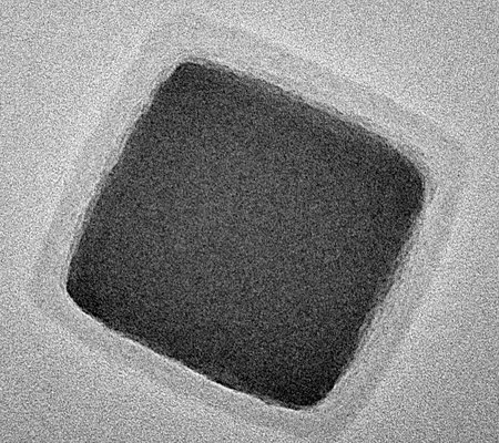 A coreshell nanoparticle