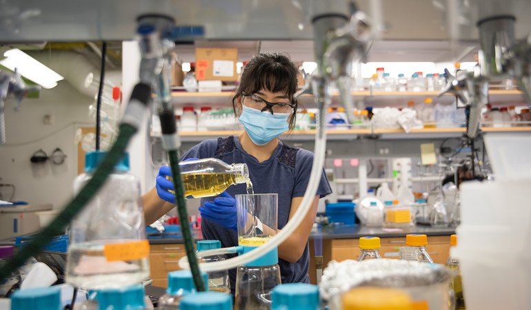Caltech sophomore Liann Chu