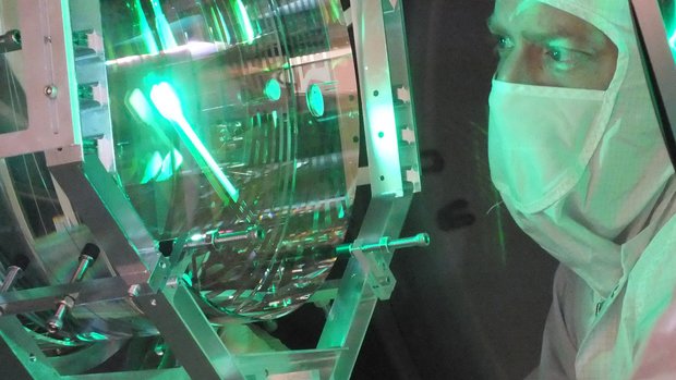 picture of LIGO's mirrors
