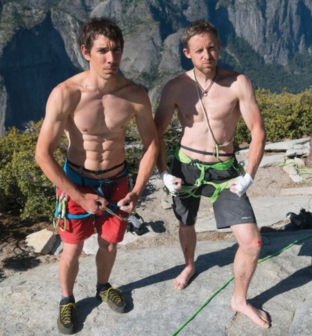 climbers Alex Honnold and Tommy Caldwell