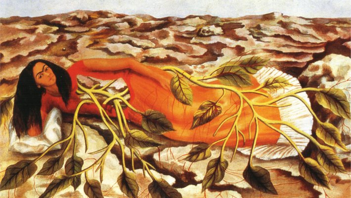 Roots painting by Frida Kahlo