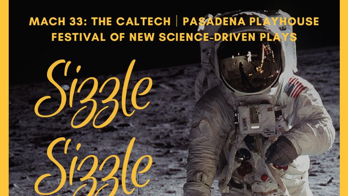 Poster art of astronaut on moon