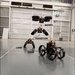time-lapse of drone in "morph," "transition," "land," and "drive" configurations.
