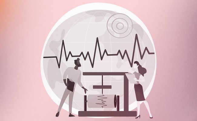Scientists trying to predict an earthquake