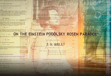 Image of old scientific paper titled On the Einstein Podolsky Rosen Paradox by J.S. Bell