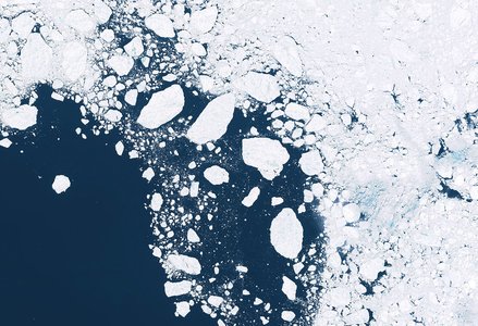 ice in the arctic
