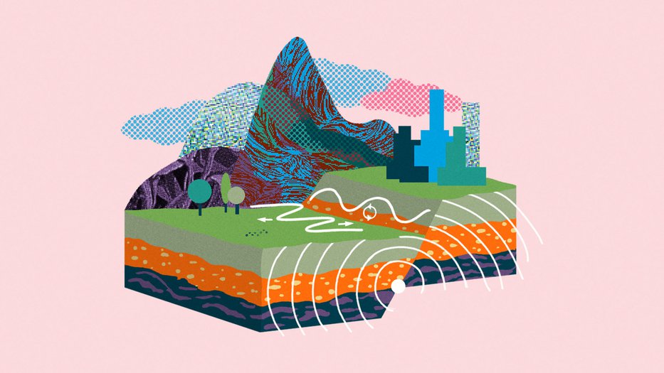 Diagram of an earthquake
