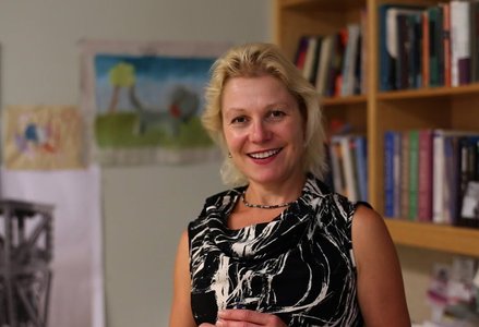 A portrait of Julia Greer