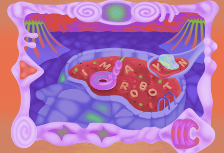 alphabet soup illustration