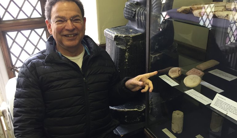 Yale University Babylonian collection with favorite tablet of square root of 2, 2018