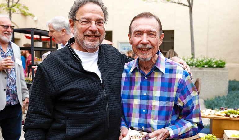 With Carver Mead, 2024