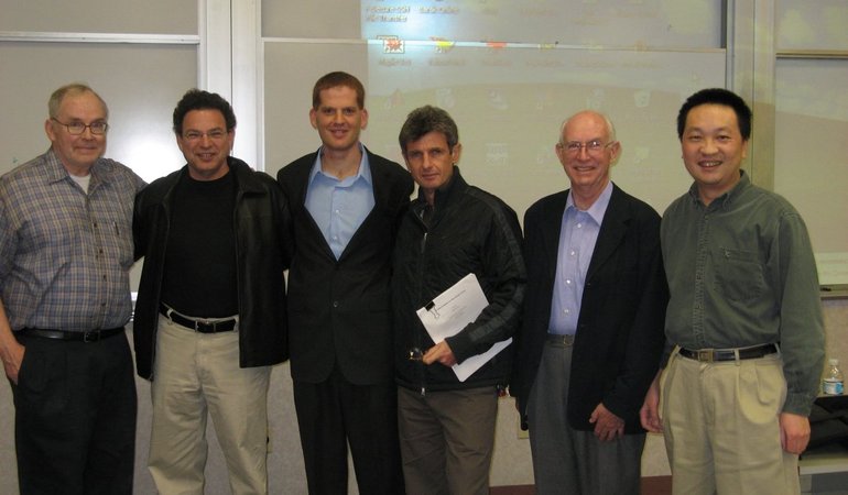 Yuval Cassuto PhD defense with committee