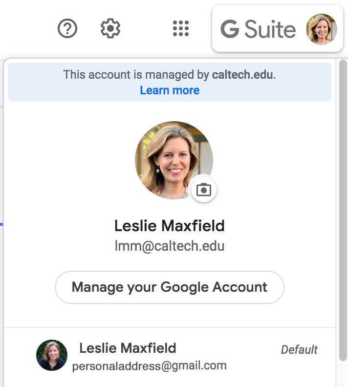 G suite toggle