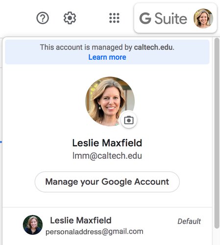 G suite toggle
