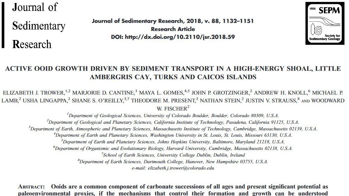 Trower et al., JSR 2018 paper header