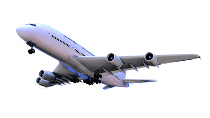 An airplane