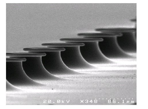 An array of UHQ microtoids