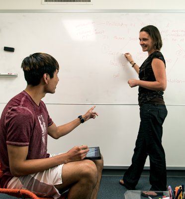 one on one tutoring session