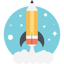 rocket pencil